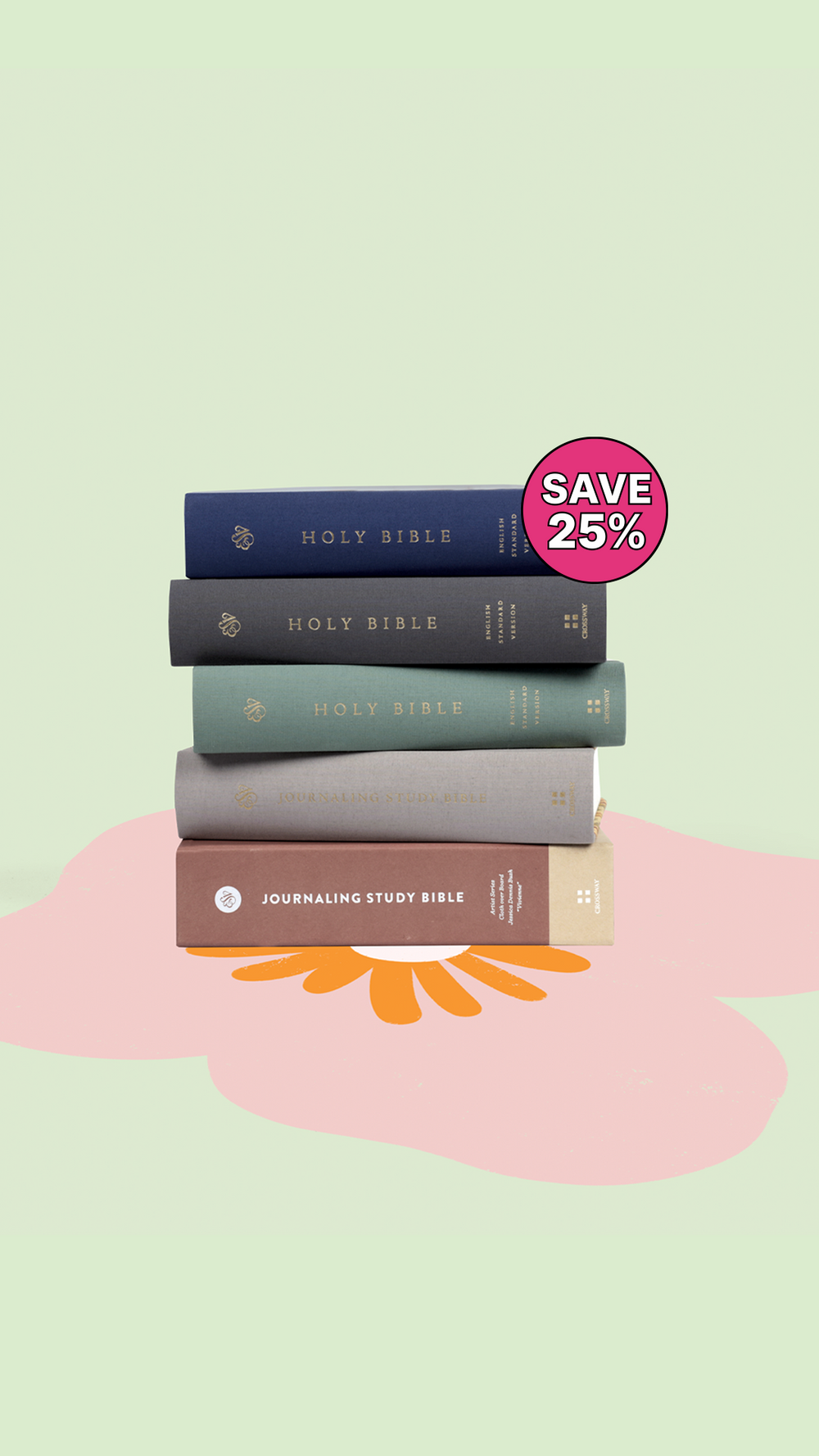 25% Off ESV 'Artist Series' Journaling Bibles