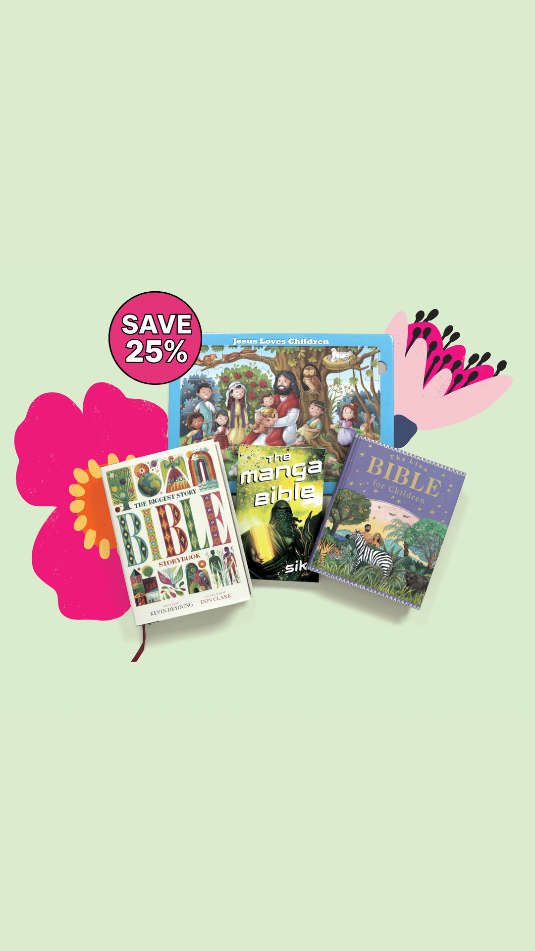 25% Off Bible Storybooks & More