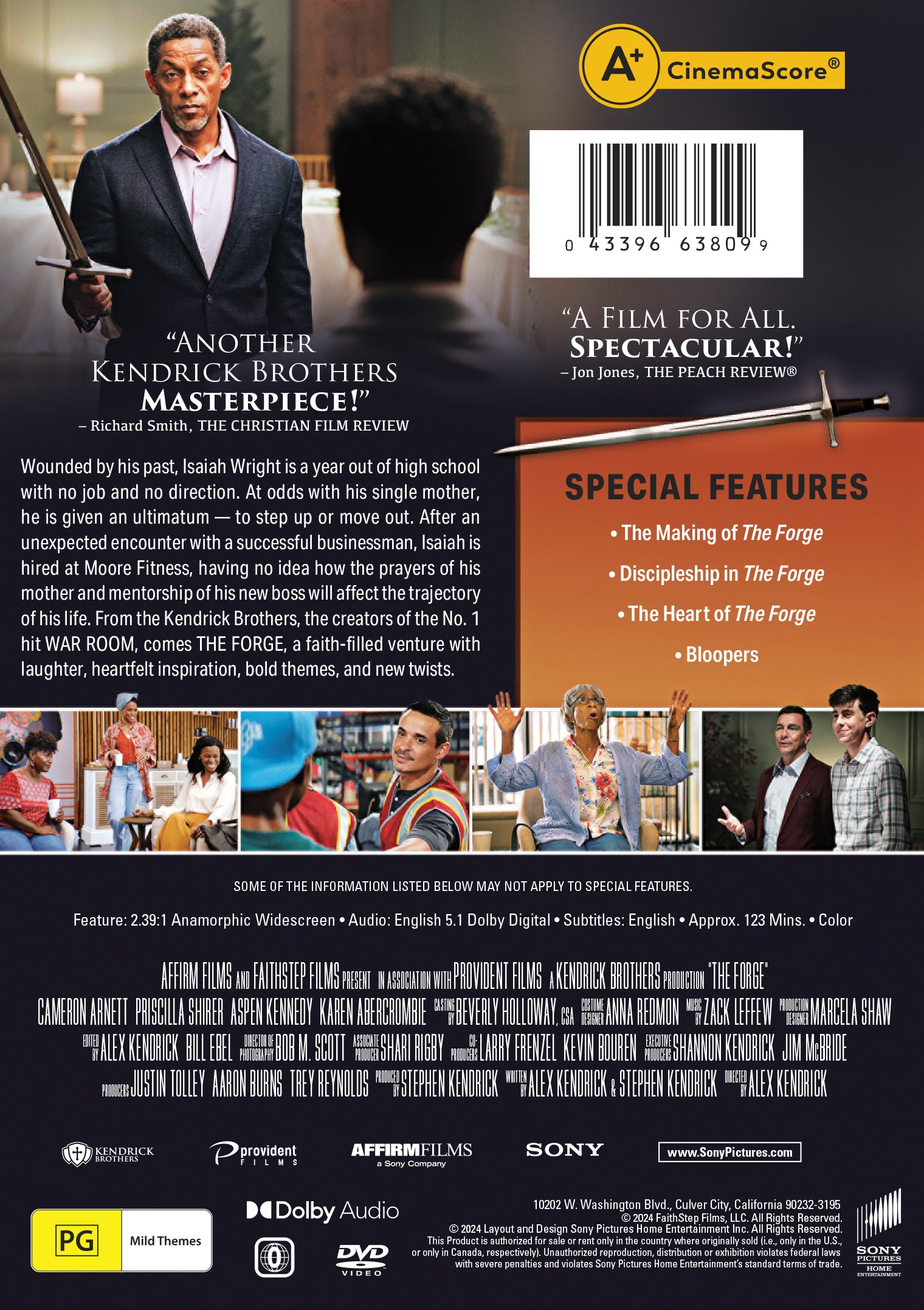 The Forge, DVD