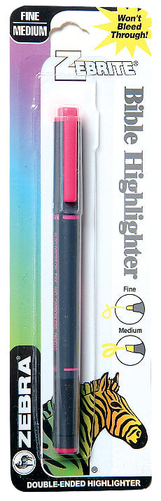Highlighter: Zebrite Carded Pink