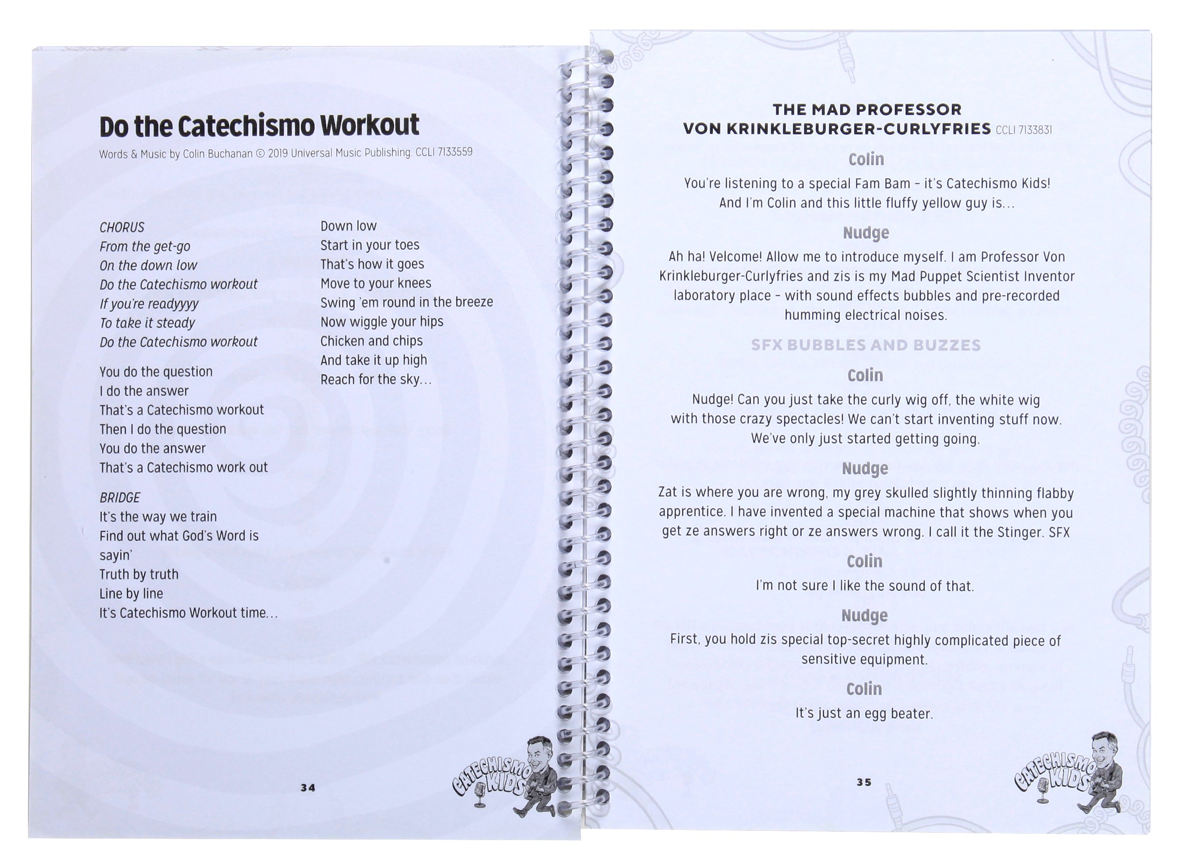 Catechismo Kids Script