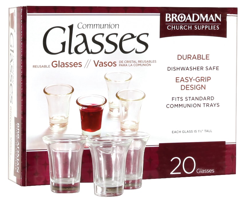 Glass Communion Cups (Box Of 20)