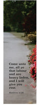 Bookmark- 25 Pack: All Ye That Labor, Matthew 11:28-29 KJV