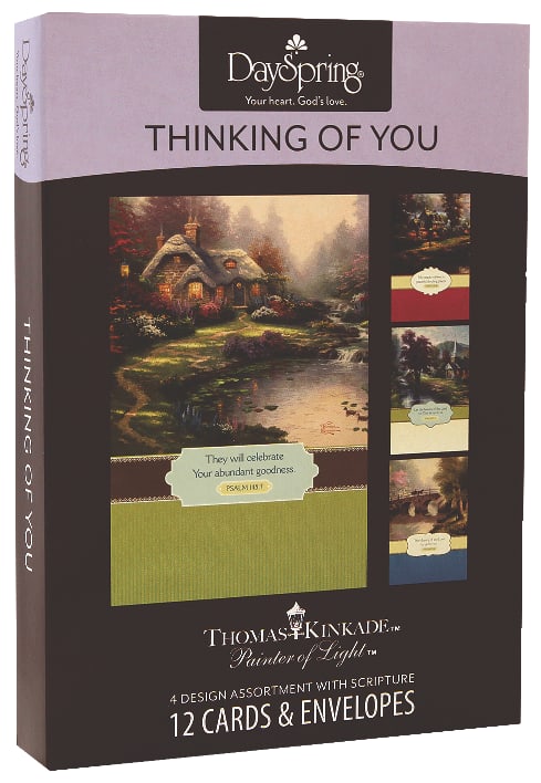 Boxed Cards Thinking of You: Thomas Kinkade - "Painter of Light"