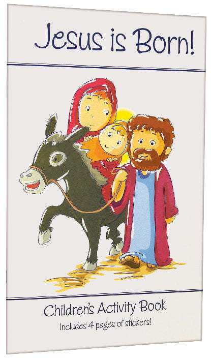 Activity Book & Stickers: Jesus is Born!