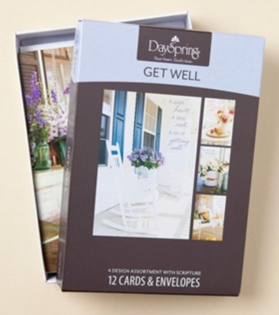Boxed Cards Get Well: Sunny Days