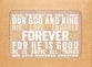Boxed Notes Lyrics For Life: Forever, Psalm 107:31