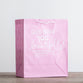 Value Gift Bag Large: Light Baby Pink (Psalm 139:14 Niv)