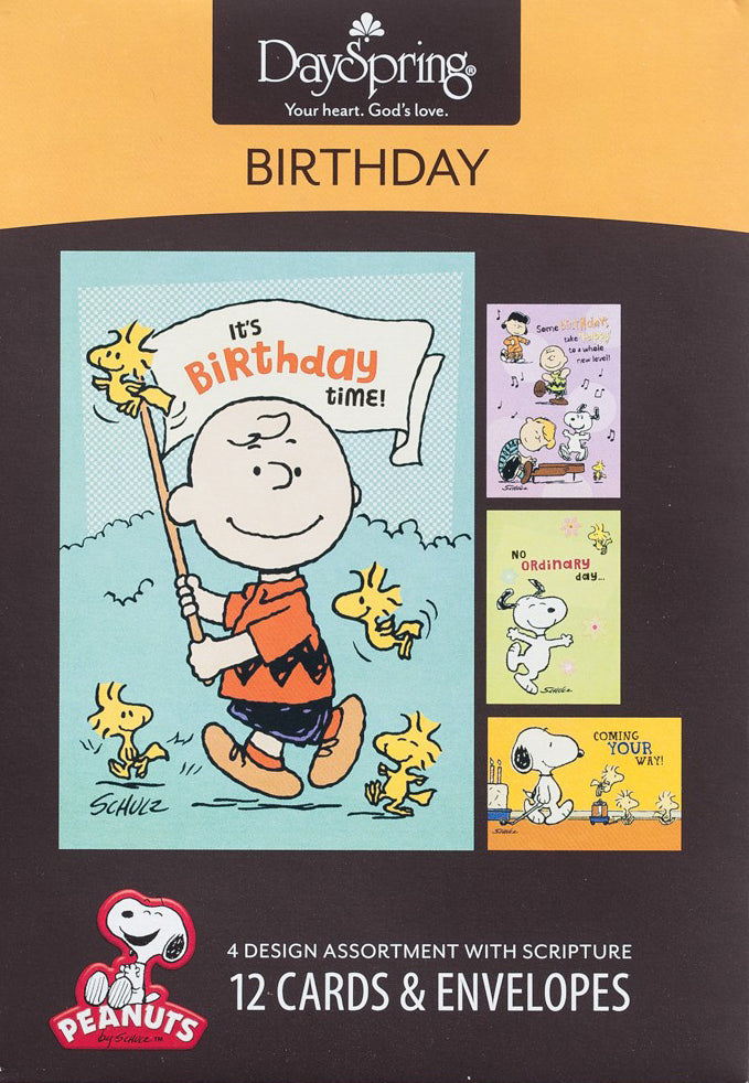 Boxed Cards Birthday: Peanuts
