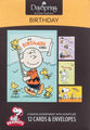 Boxed Cards Birthday: Peanuts