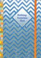 Notebook Journal: Nothing Surprises God With Gold Elastic Closure