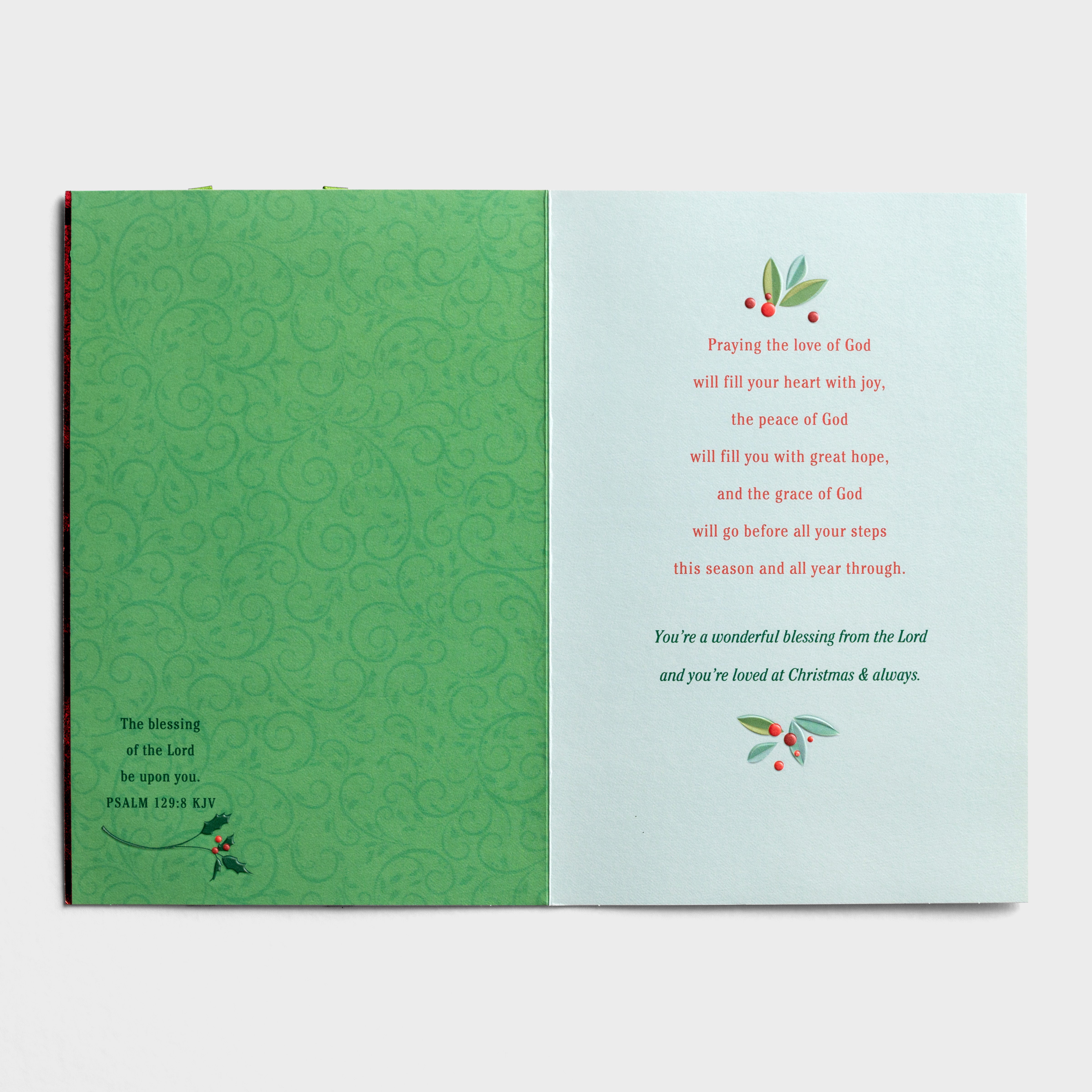 Christmas Cards (Single Card): Son