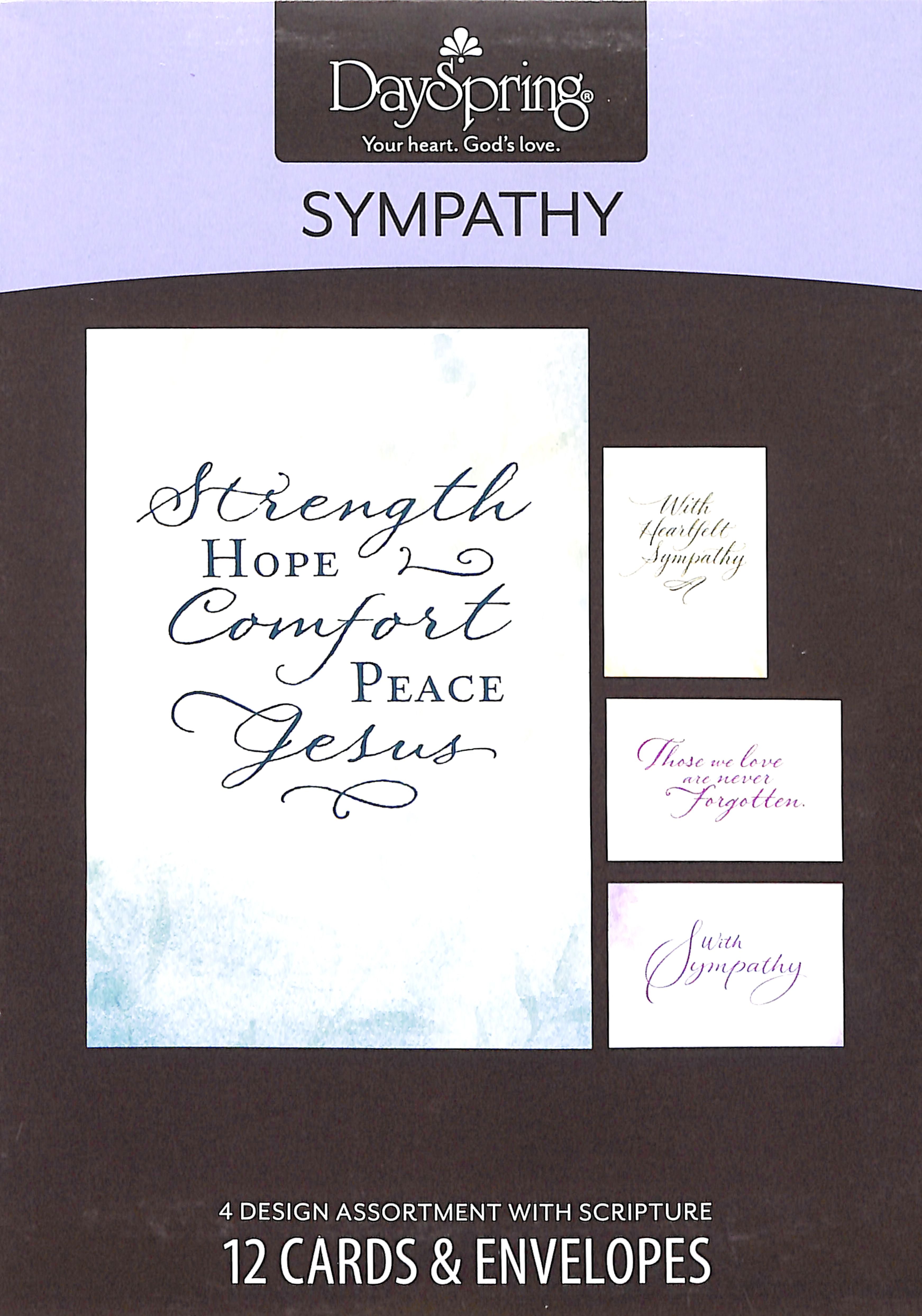 Boxed Cards Sympathy: Simply Stated Sympathy