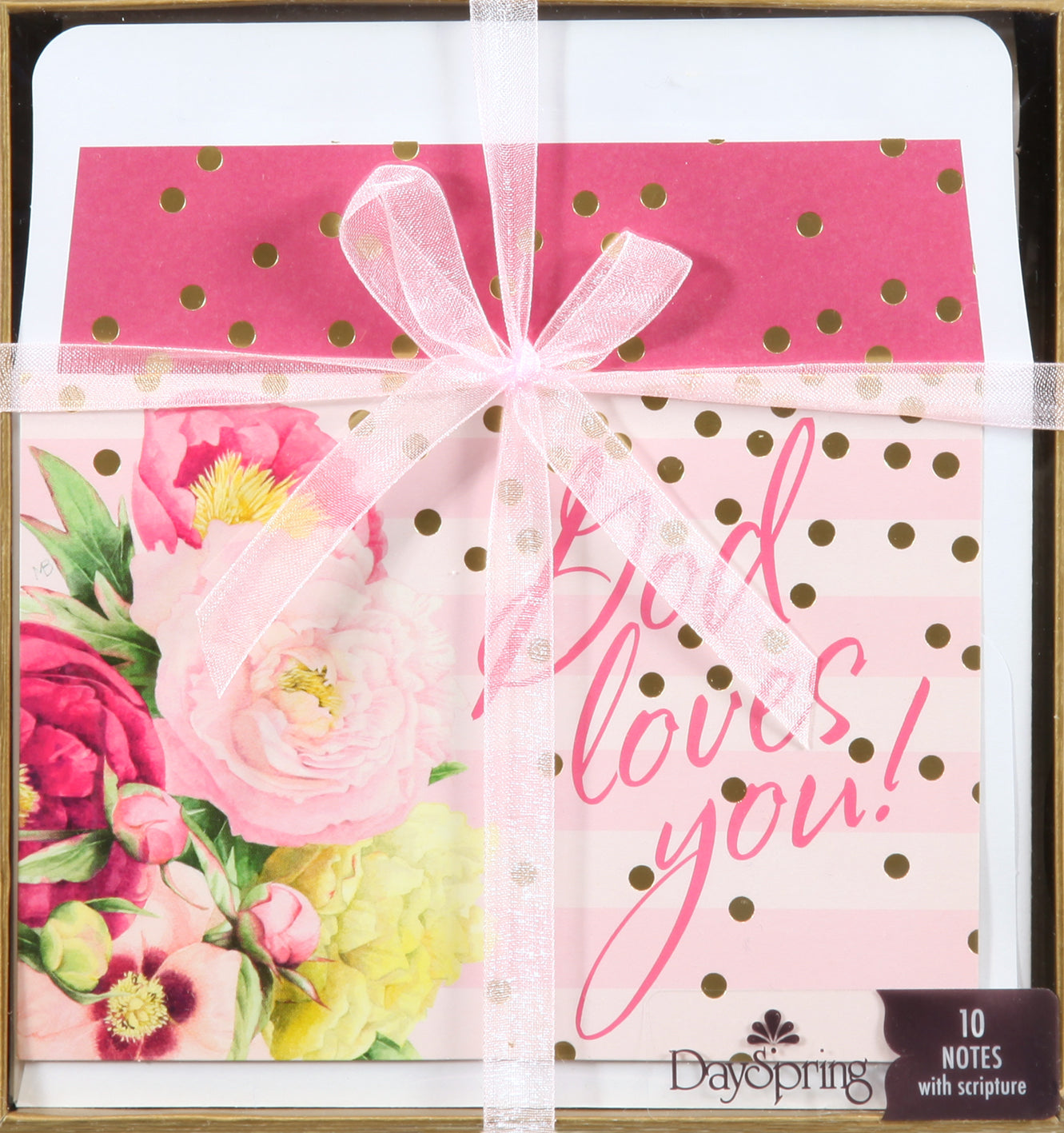 Blank Premium Note Set: Marjolein Bastin Nature's Blessings - God Loves You!