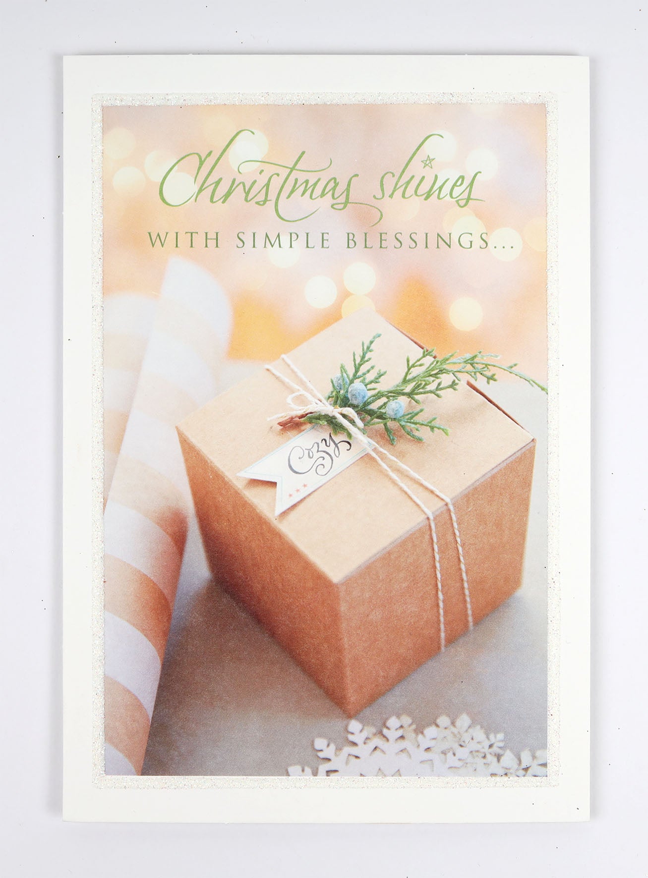 Christmas Cards (Single Card): Christmas Blessings