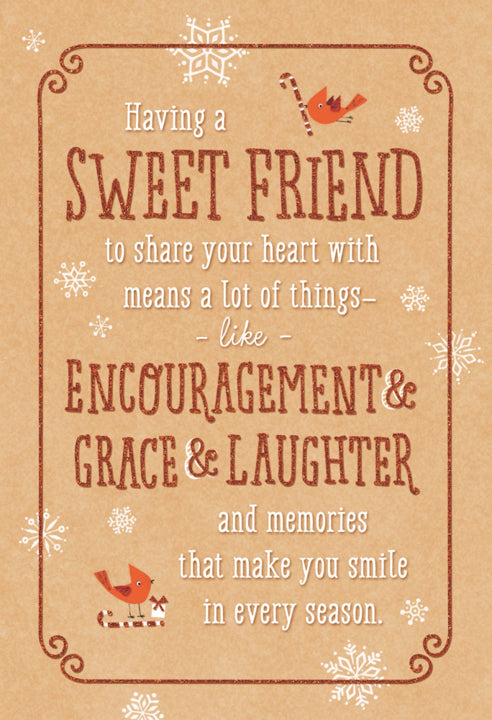 Christmas Cards (Single Card): Special Friend