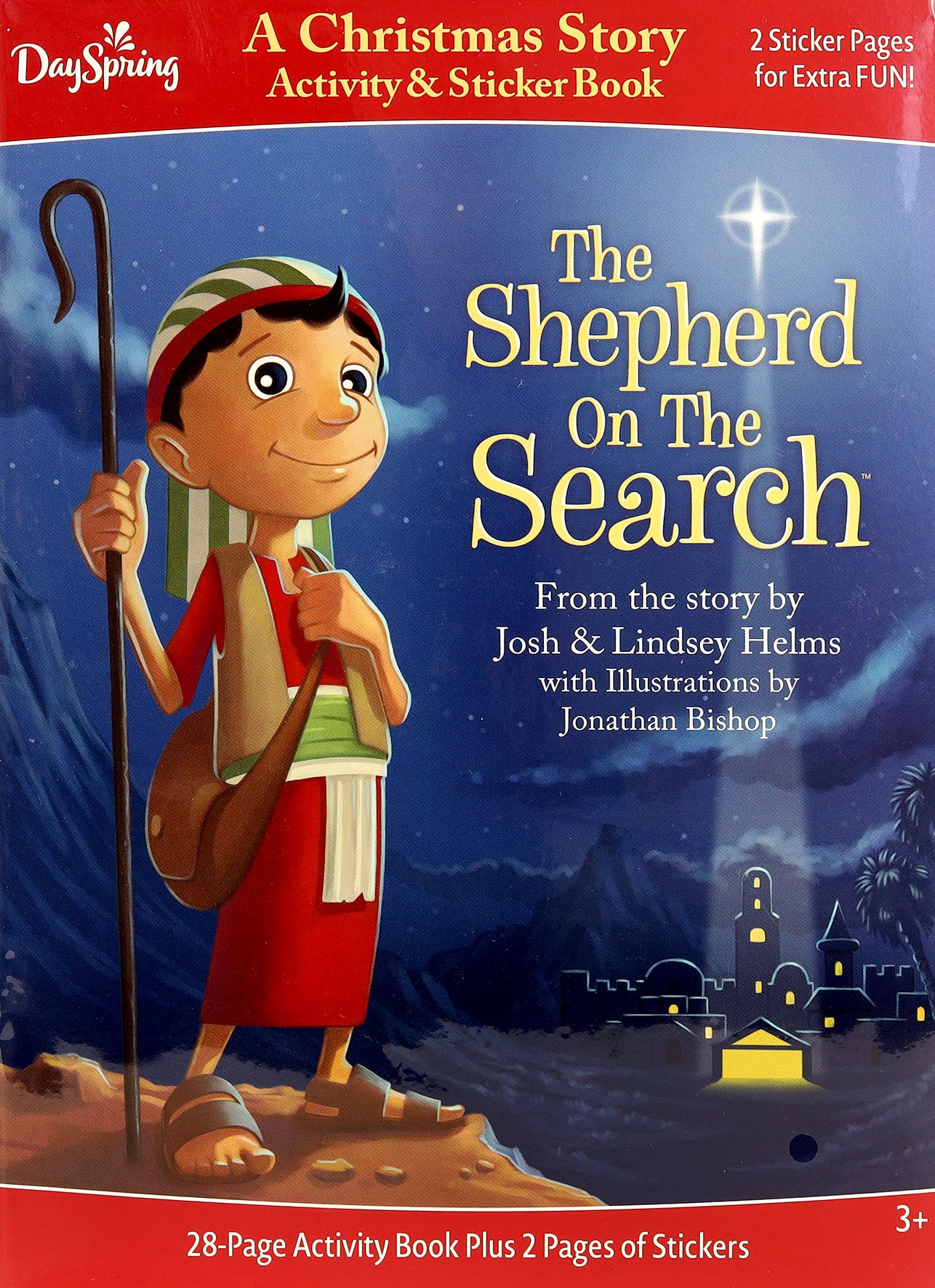 Activity and Sticker Book (2 Sticker Pages) (Shepherd On The Search Series)