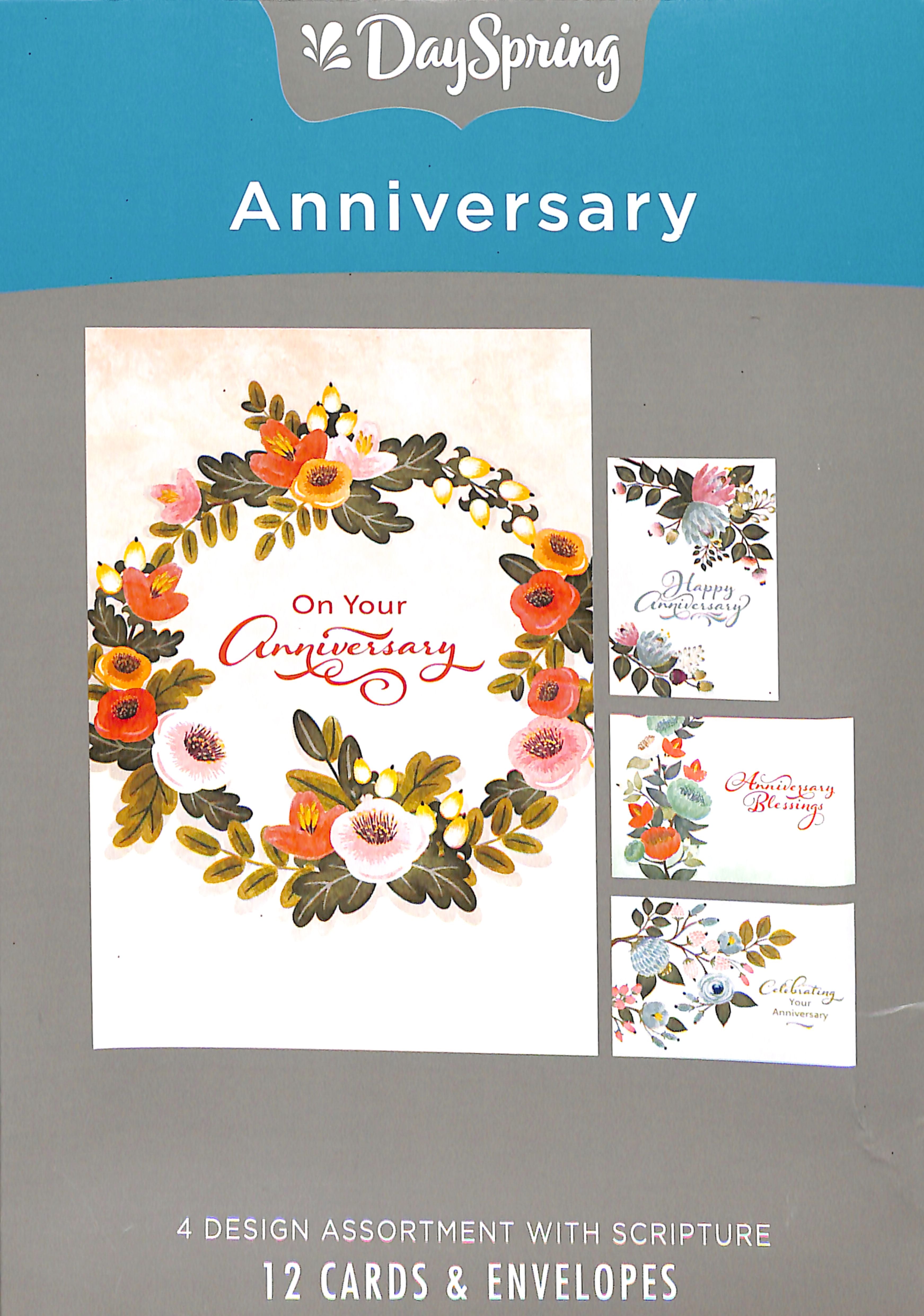 Boxed Cards Anniversary: Flower