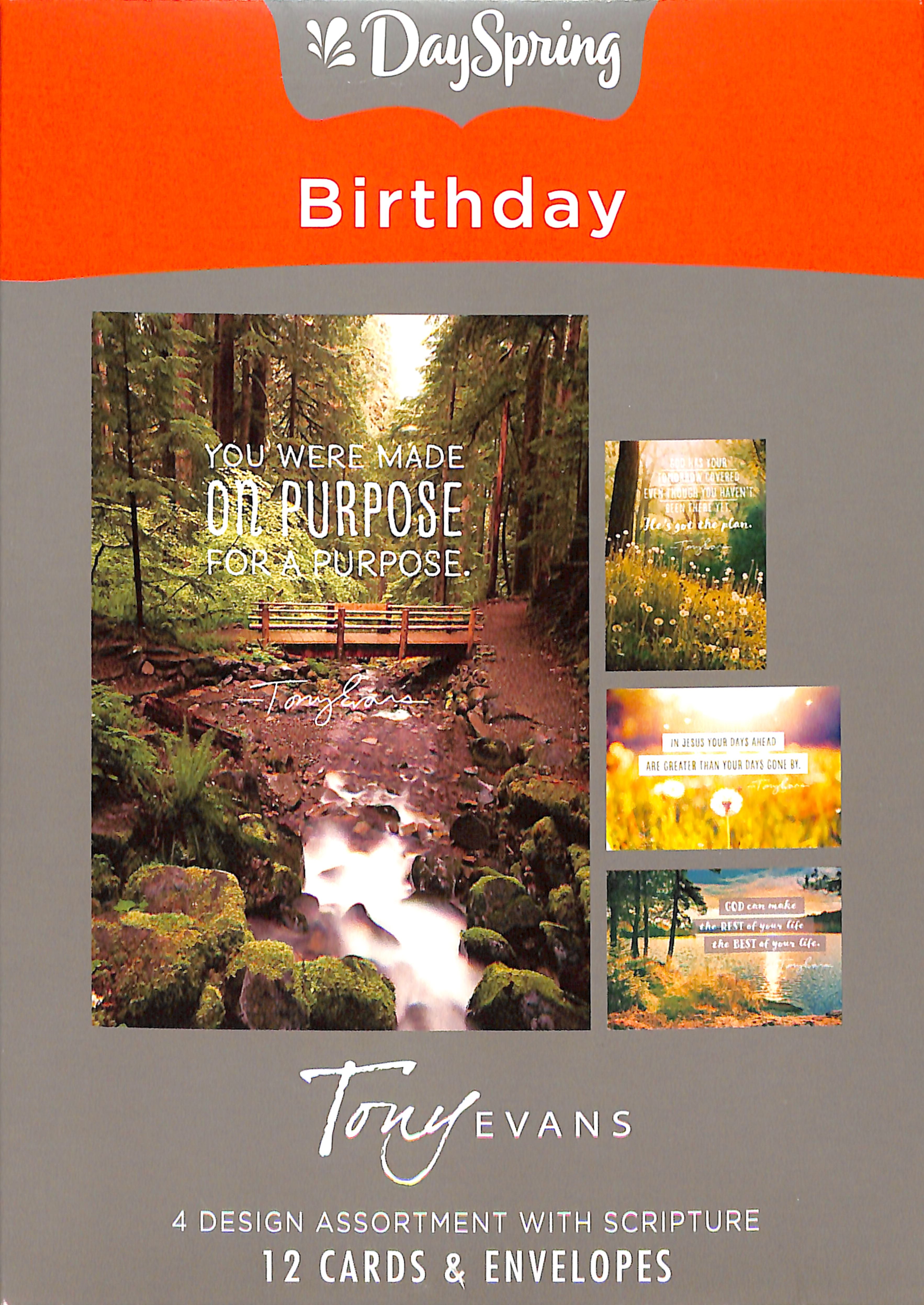 Boxed Cards Birthday: Tony Evans