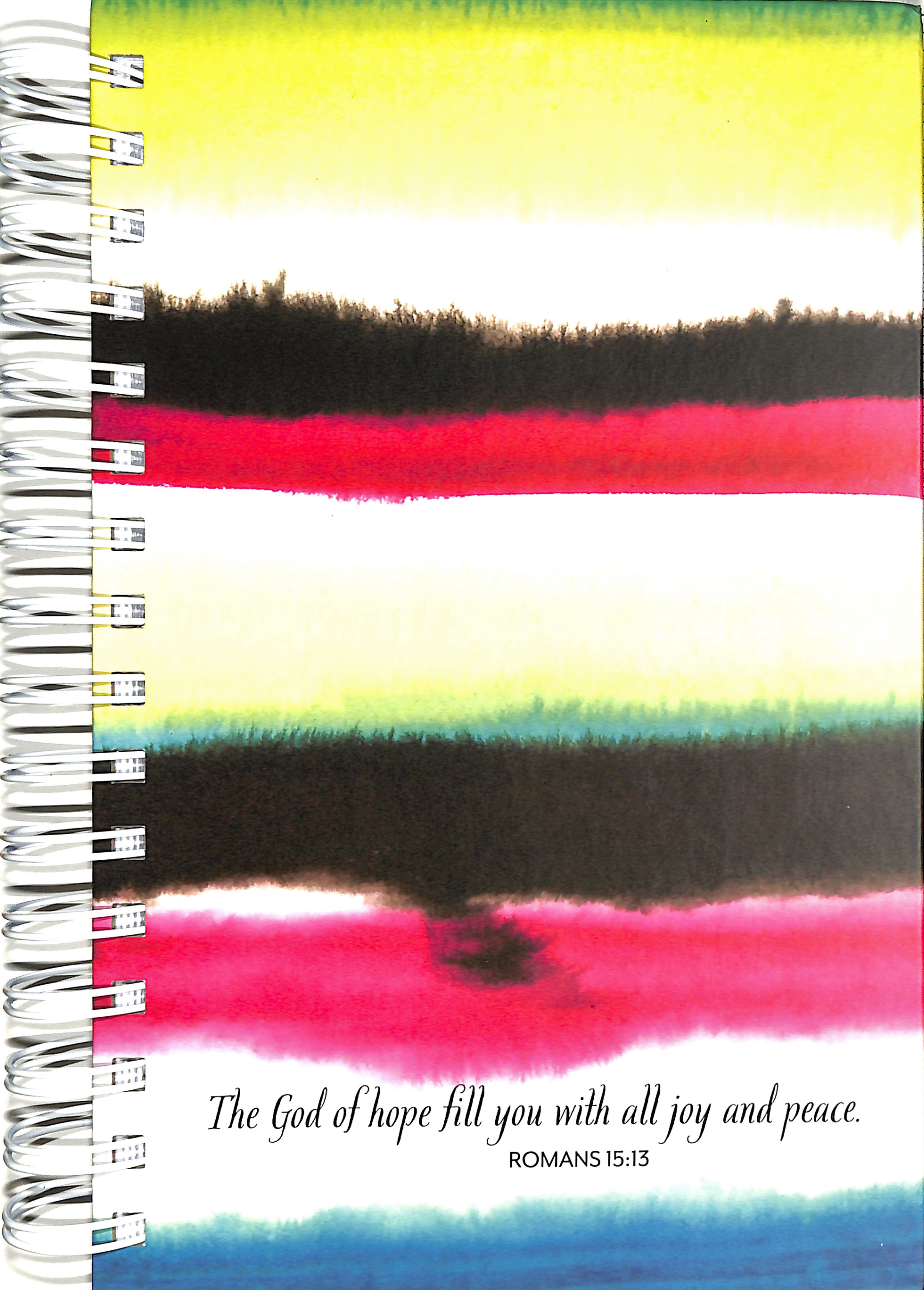 Journal: Watercolor (Romans 15: 13)