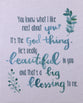 Canvas Wall Art: It's the God Thing.... ((In)courage Gift Product Series)