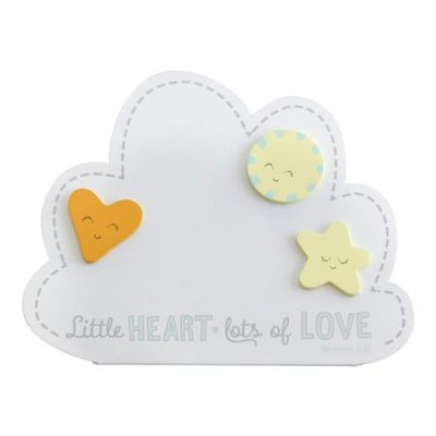 Little Heart Magnet Frame: Lots of Love (Romans 5:5)