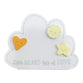 Little Heart Magnet Frame: Lots of Love (Romans 5:5)