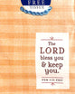 Gift Bag Small: Lord Bless You (Incl Two Sheets Tissue Paper & Gift Tag)