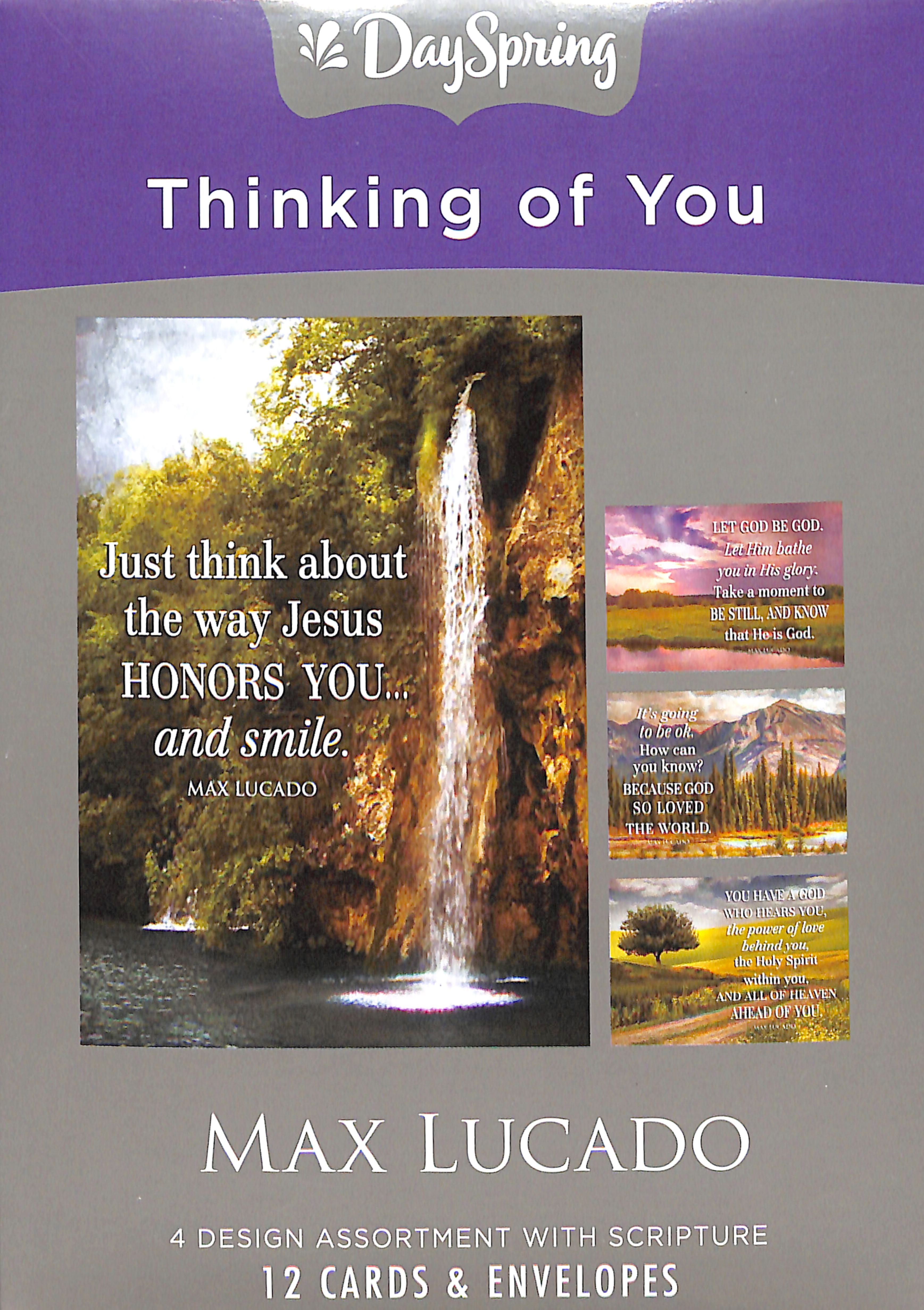 Boxed Cards Thinking of You: Max Lucado