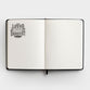 Signature Journal: Think on These Things, Black/White
