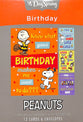 Boxed Cards Birthday: Peanuts (Ncv)