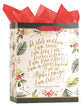 Christmas Gift Bag Large: Be Still (Psalm 46:10 KJV) (Incl Two Sheets Of Tissue Paper)