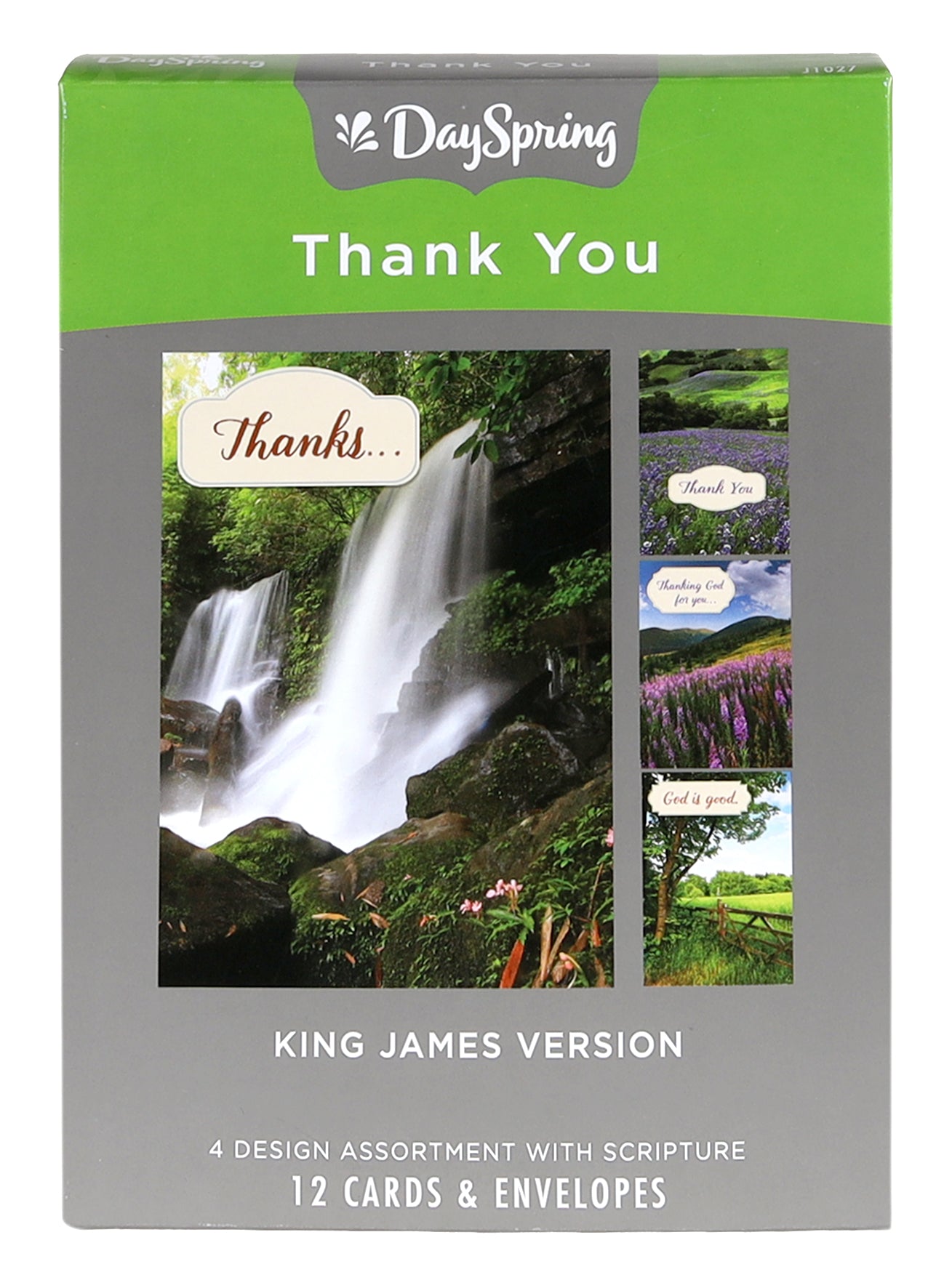 Boxed Cards Thank You: Thanking God For You- Landscapes