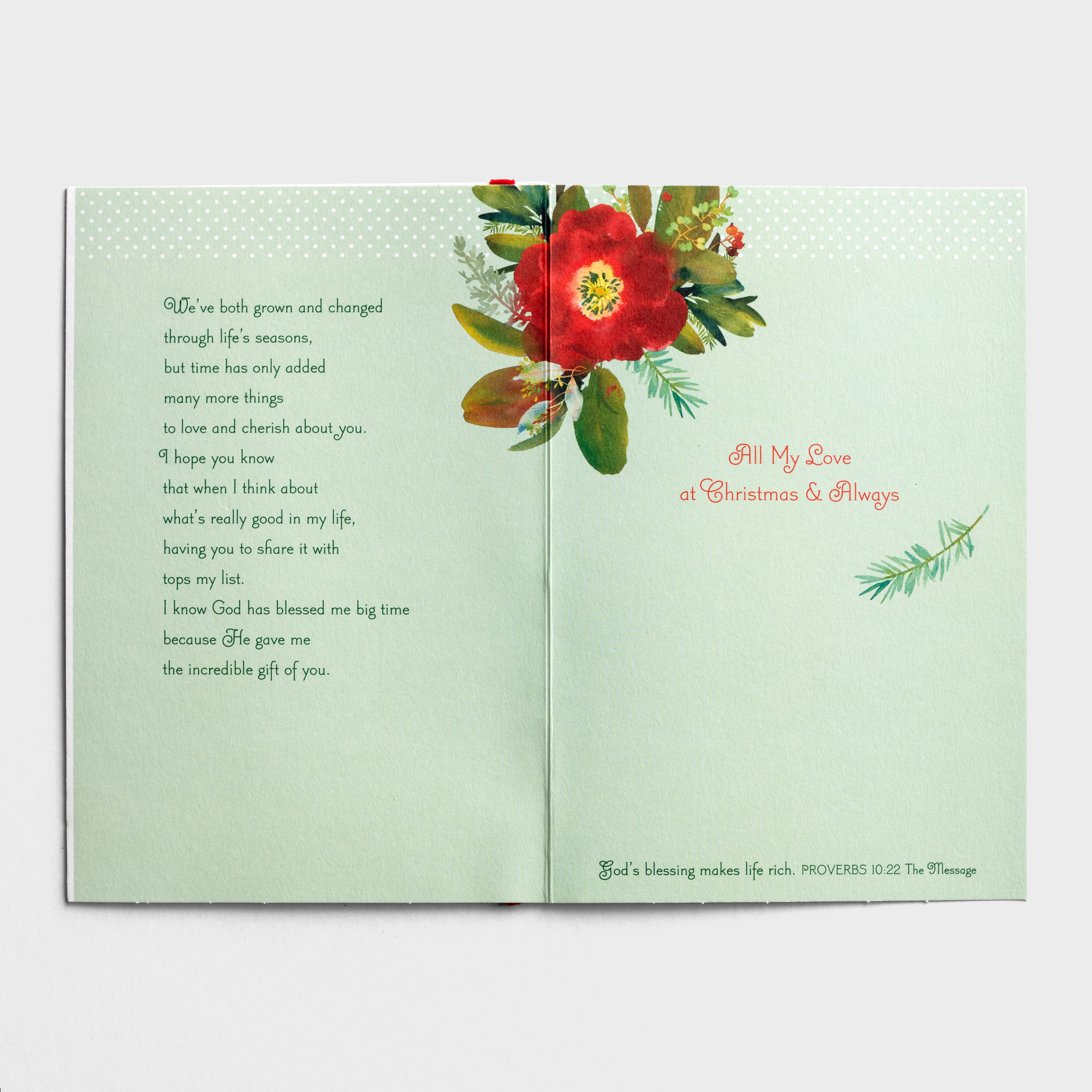 Christmas Cards (Single Card): Wife