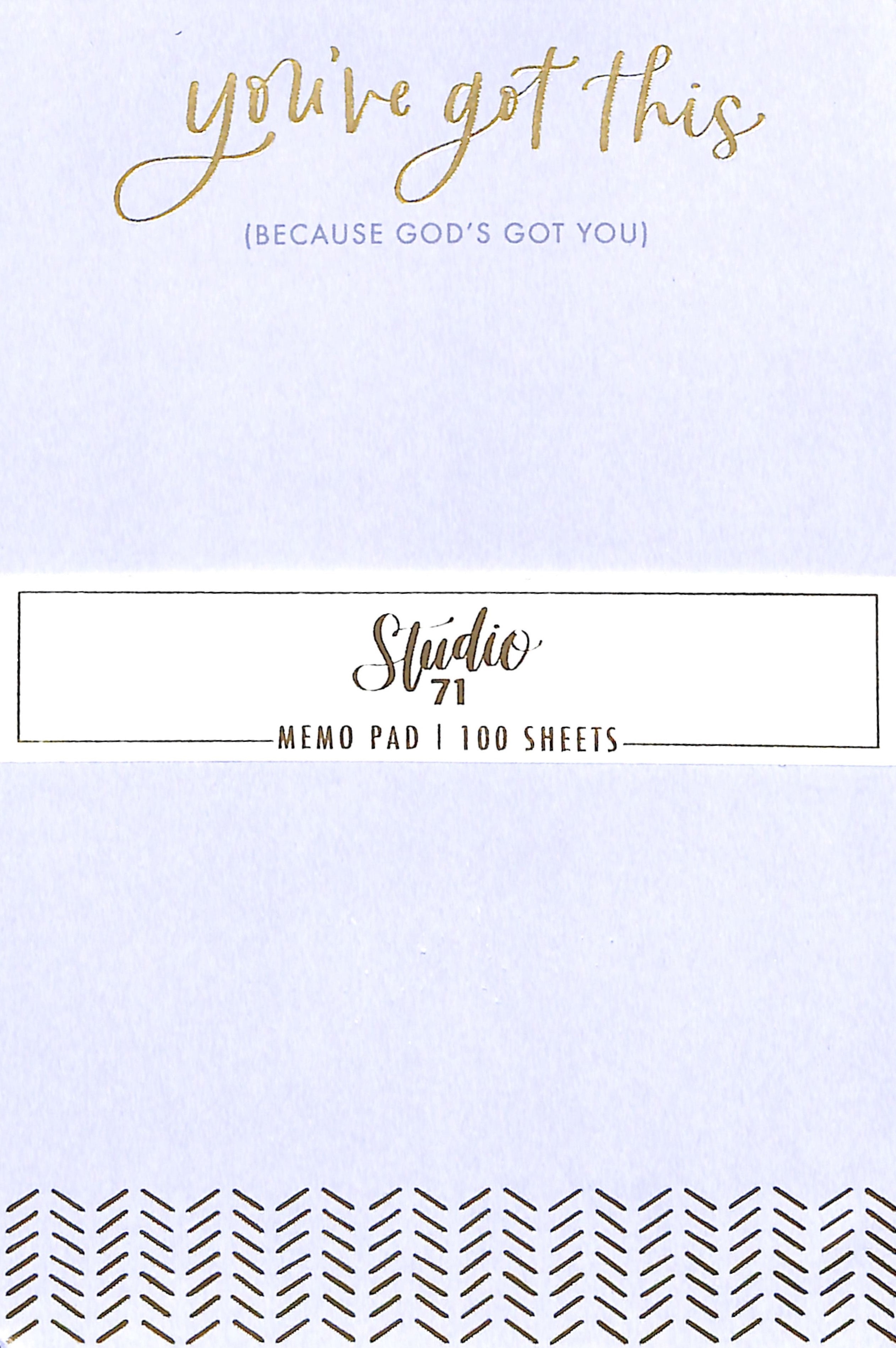 Memo Pad: You've Got This