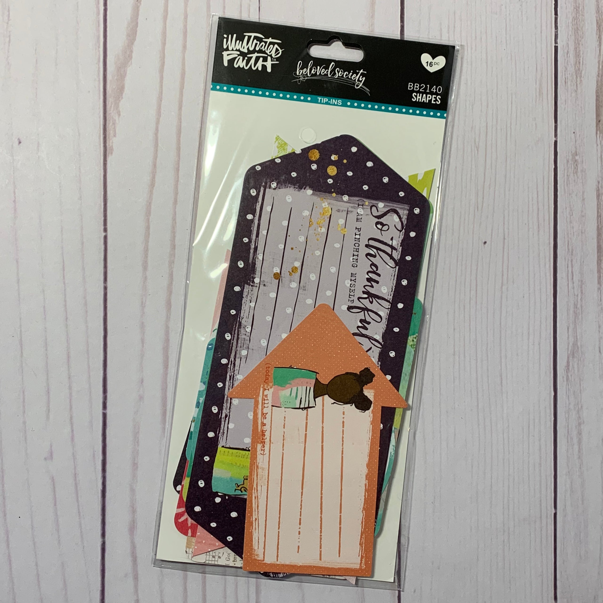 Tip-Ins (16 Pieces) (Illustrated Faith Beloved Society Series)
