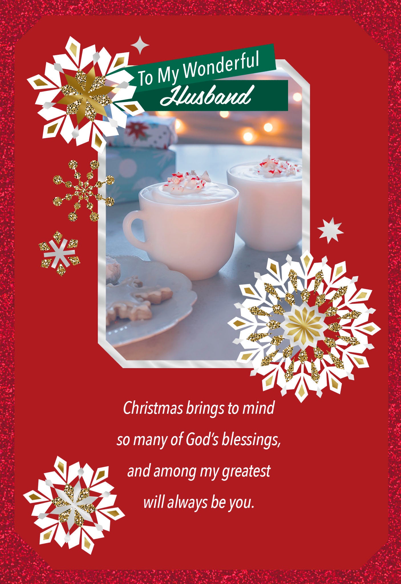 Christmas Cards (Single Card): Husband
