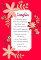 Christmas Cards (Single Card): Daughter