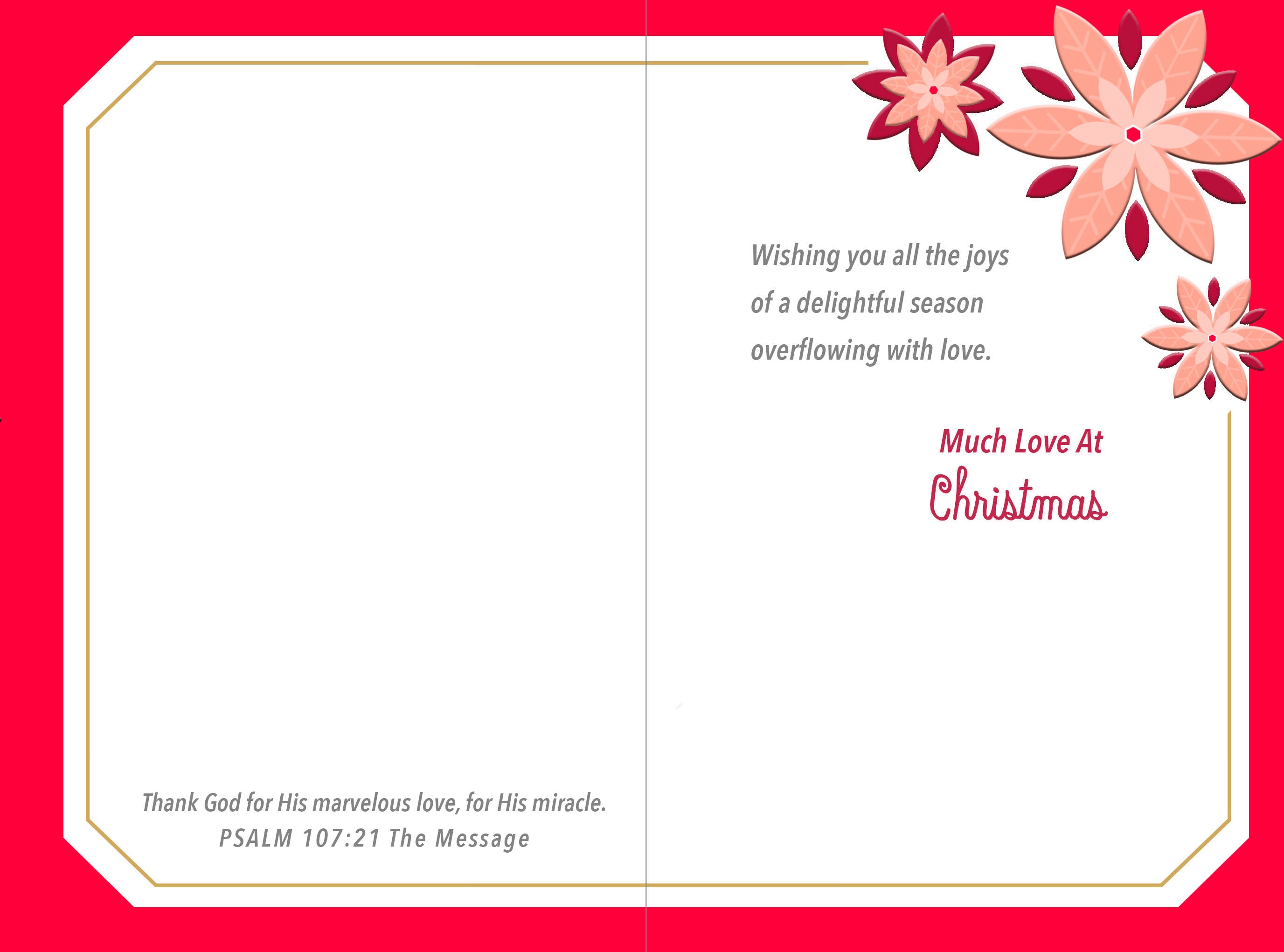 Christmas Cards (Single Card): Daughter