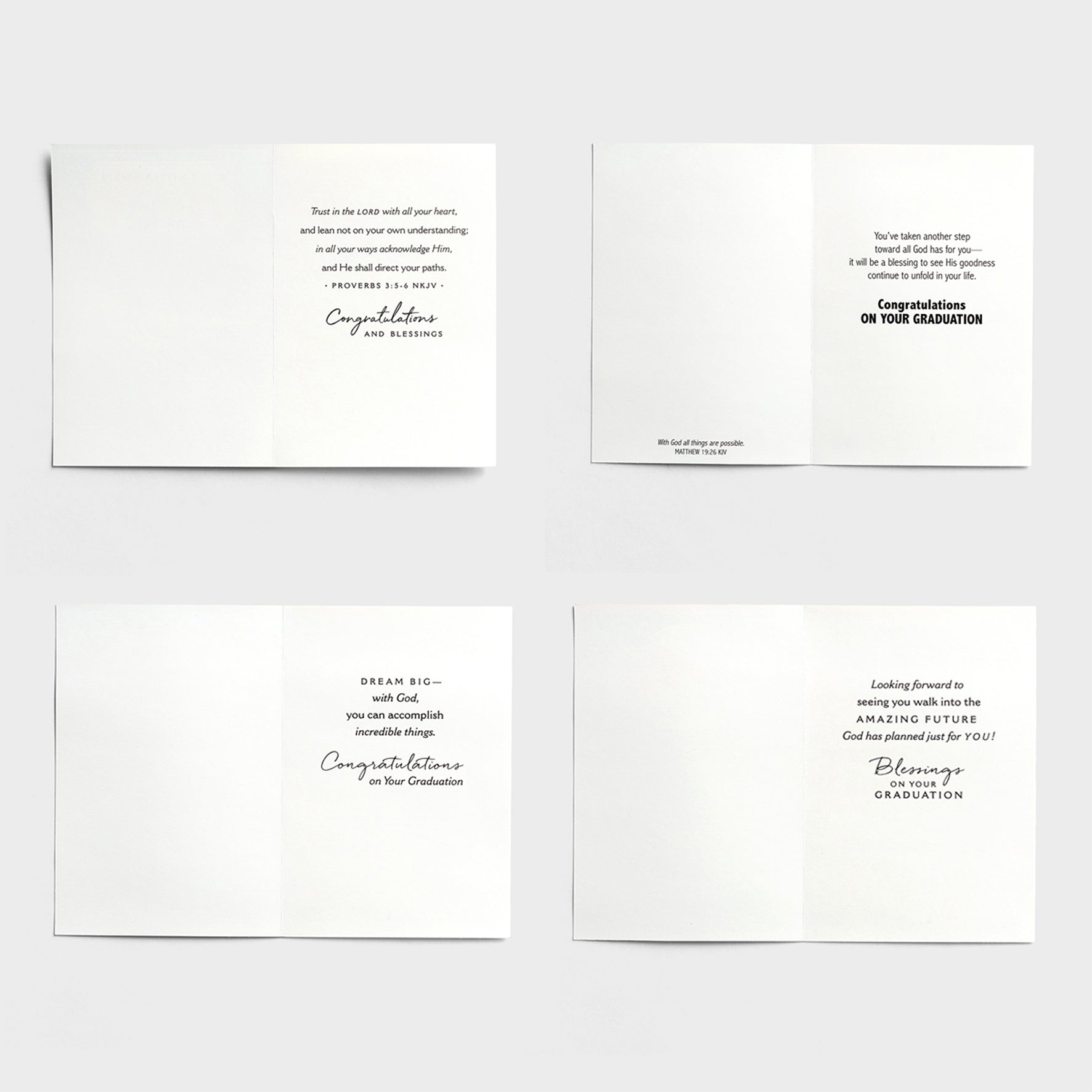 Boxed Cards Graduation: 24 Assorted