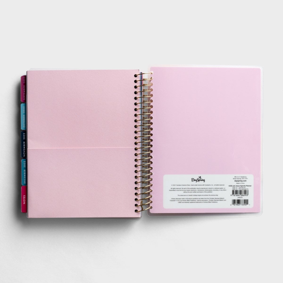 2022 18-Month Agenda Diary/Planner: Just Jesus All Day Every Day (Candace Collection)