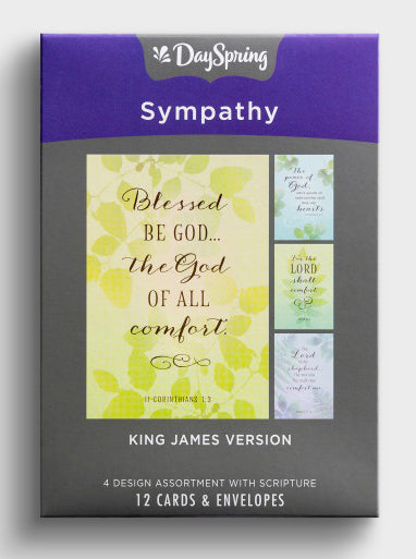 Boxed Cards Sympathy (Kjv)
