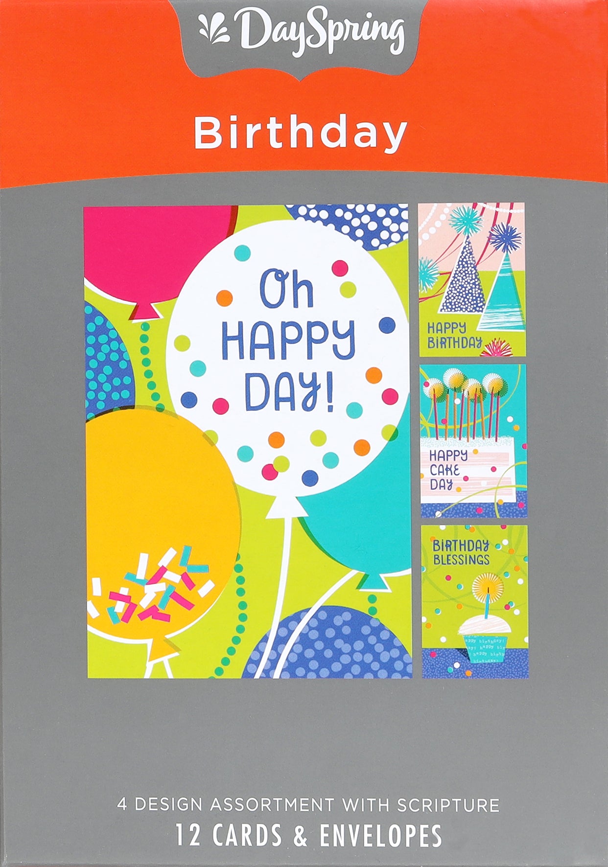 Boxed Cards Birthday: Icon Art (The Message)