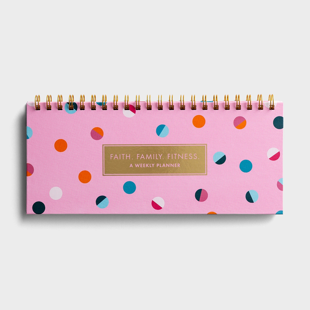 Undated Diary/Planner: Desktop Weekly Scheduler, Faith, Family (Candace Collection)