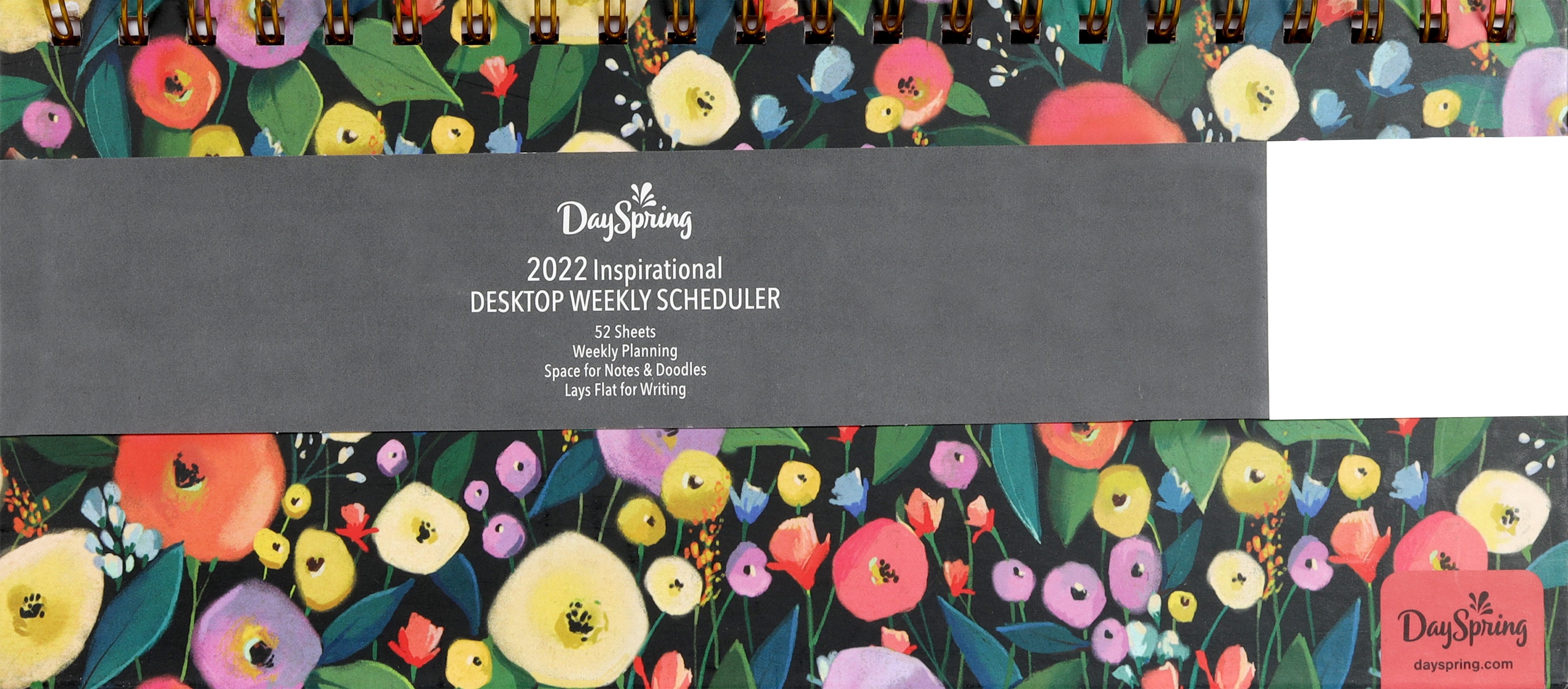 Undated Diary/Planner: Desktop Weekly Scheduler, Grow to Bloss (Candace Collection)