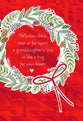 Christmas Cards (Single Card): Granddaughter