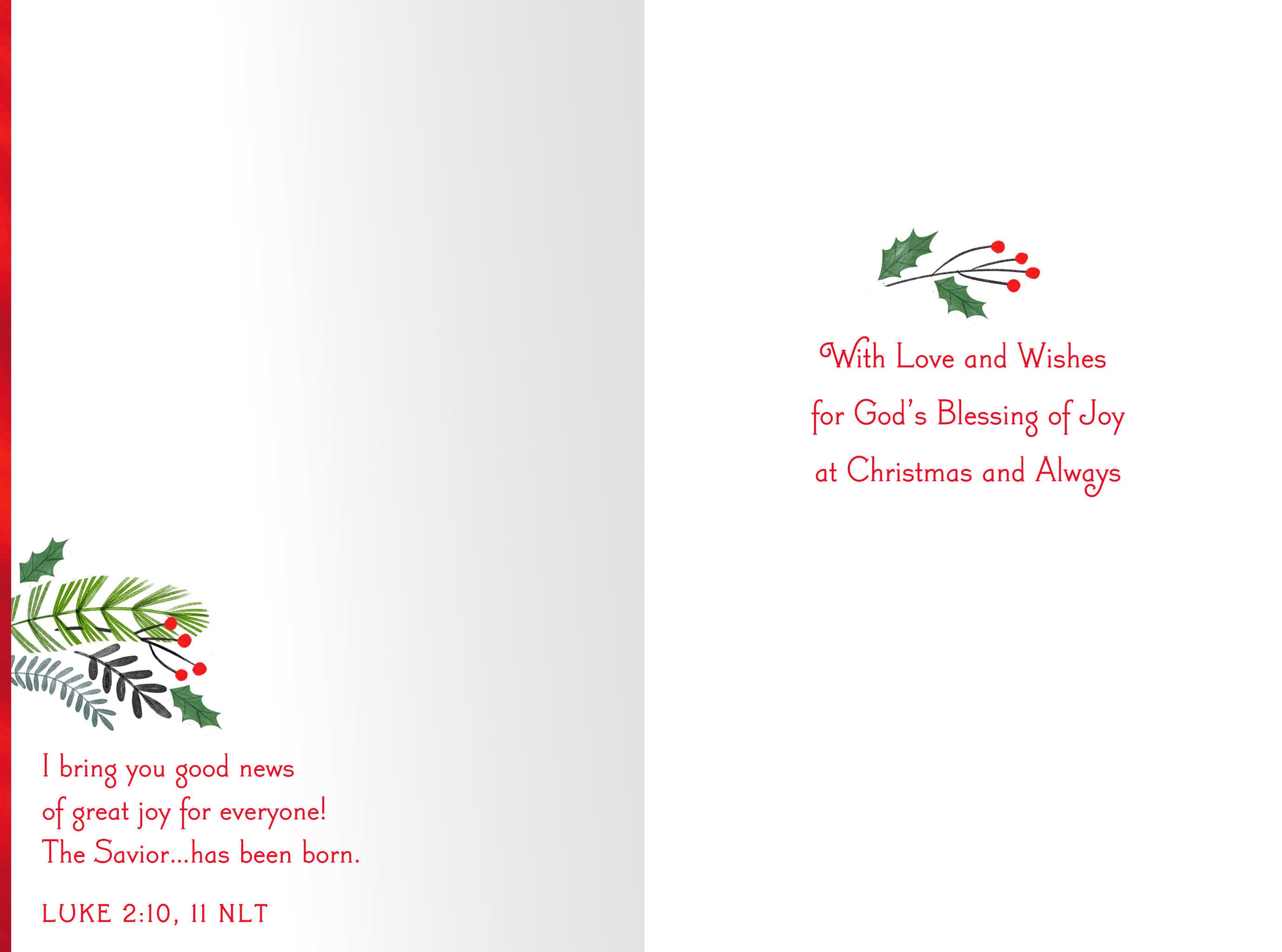 Christmas Cards (Single Card): Granddaughter