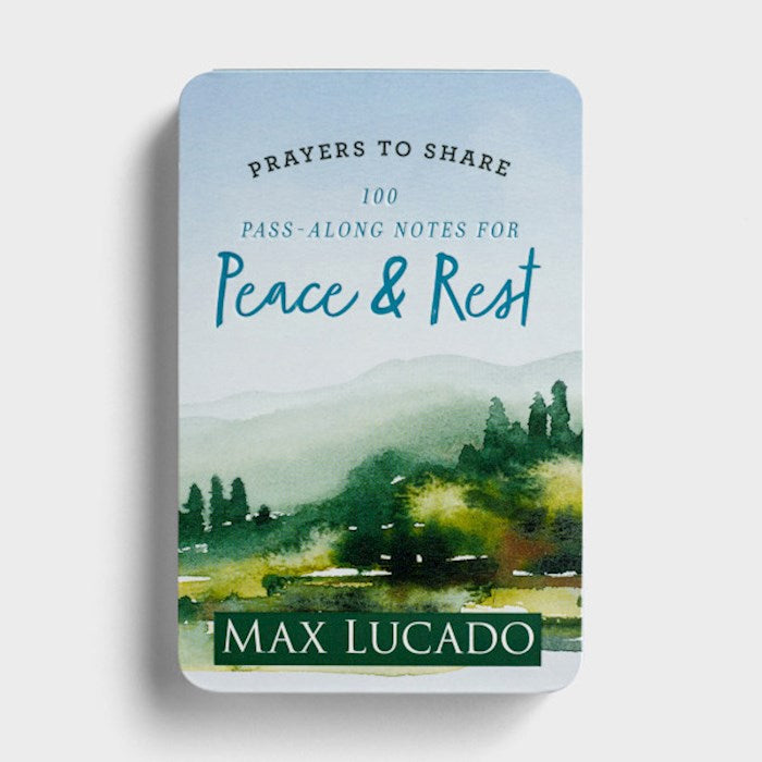 Prayers to Share: 100 Pass-Along Notes For Peace & Rest