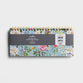 Undated Diary/Planner: Desktop Weekly Scheduler, Floral