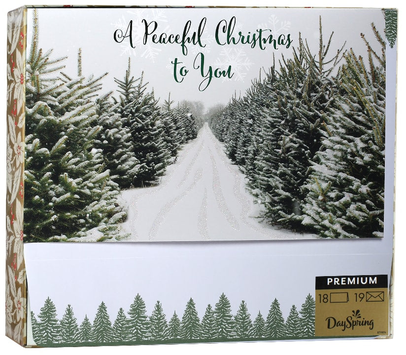 Christmas Boxed Cards: Peaceful Christmas to You